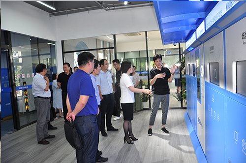 丁书记调研betway西汉姆联物联网产业园企业