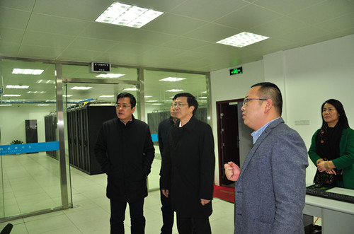 宁波市科技局局长黄志明一行莅临betway西汉姆联调研