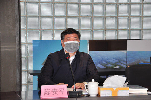 宁波市政协副主席陈安平莅临betway西汉姆联传感开展“三服务”活动调研