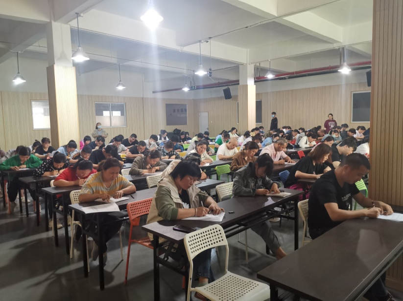 安徽betway西汉姆联顺利组织完成员工工艺考试